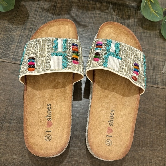 EMBELLISHED MULES SIZE 8 (38) - Picture 14 of 17